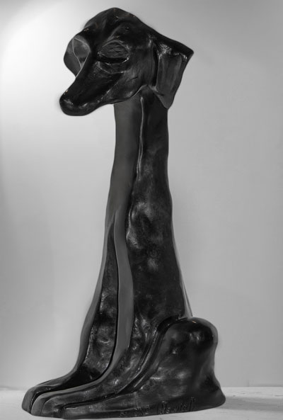 HECTOR bronze patiné noir