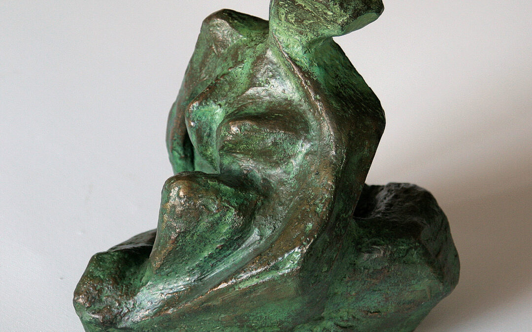 ATHENEE, bronze patiné