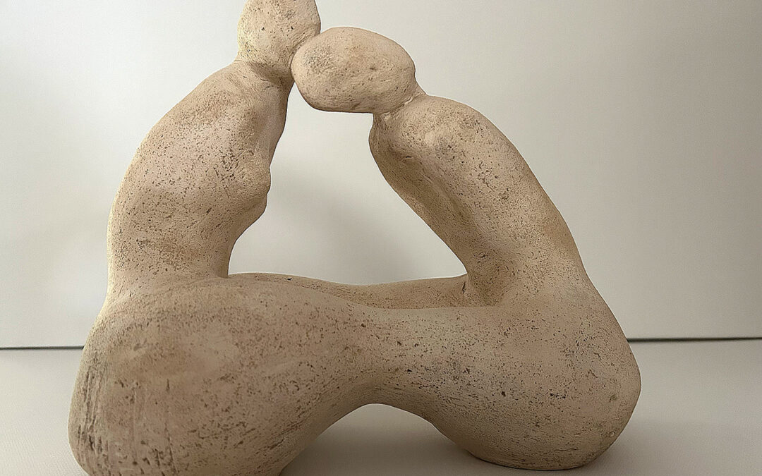Les amants – Terre-cuite