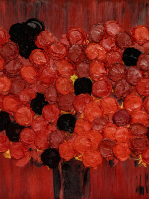 JP6720 - 32x32 inches - 80x80 cm monochrome - L'amour pour toujours