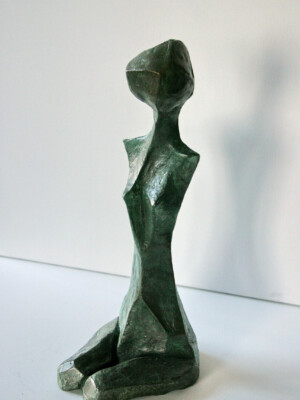 Sculpture PAULAN Bronze patiné EA14