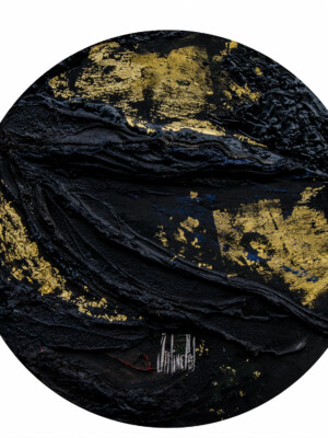 Diamètre 50 cm - 20 inches peinture art moderne et abstrait