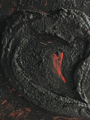 JP6202 - 8x8 inches peinture art moderne et abstrait