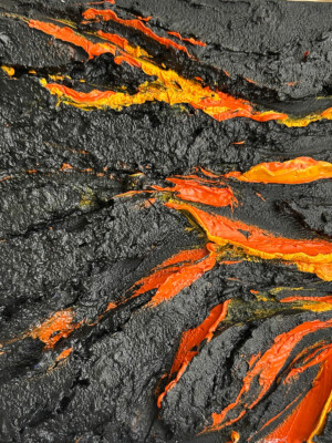 JP6696 - 8x8 inches - 20x20 cm peinture art moderne et abstrait