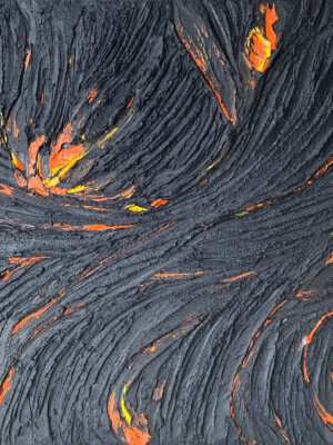 JP6830 - 39x32 inches peinture art moderne et abstrait