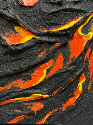 JP6952 - 8x8 inches - 20x20 cm peinture art moderne et abstrait