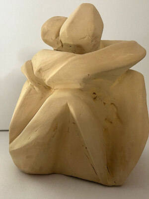 Sculpture, Roméo et Juliette Terre cuite